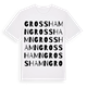 Grosshamn ordlek t-shirt