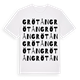 Grötån ordlek t-shirt