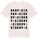 Vintage White t-shirt med Grovare ordlek t-shirt