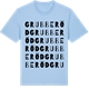 Blue Soul t-shirt med Grubberöd ordlek t-shirt