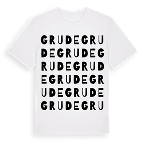 Grude ordlek t-shirt – ekologisk bomull t-shirt från Pinshirt