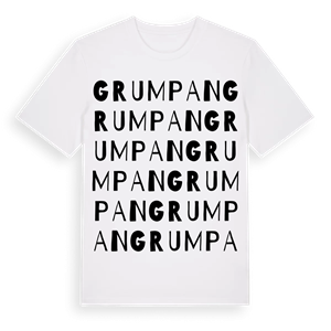 Grumpan ordlek t-shirt – ekologisk bomull t-shirt från Pinshirt
