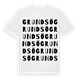 Grundsö ordlek t-shirt