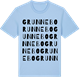 Blue Soul t-shirt med Grunnebo ordlek t-shirt