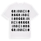 Grunneborg ordlek t-shirt