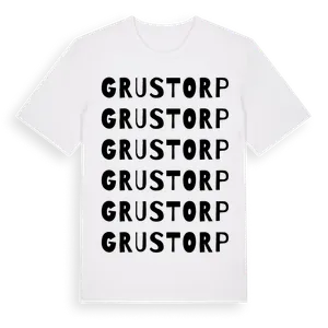 Grustorp ordlek t-shirt – ekologisk bomull t-shirt från Pinshirt