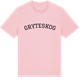 Pink Cotton t-shirt med Gryteskog böjd t-shirt