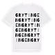 Grytingen ordlek t-shirt