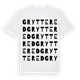 Gryttered ordlek t-shirt
