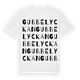 Gubbelyckan ordlek t-shirt