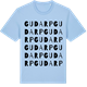 Blue Soul t-shirt med Gudarp ordlek t-shirt