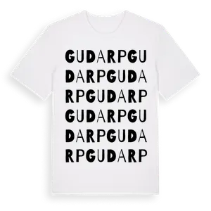 Gudarp ordlek t-shirt – ekologisk bomull t-shirt från Pinshirt