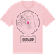 Pink Cotton t-shirt med Gudarp t-shirt