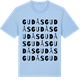 Blue Soul t-shirt med Gudås ordlek t-shirt