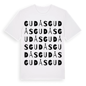 Gudås ordlek t-shirt – ekologisk bomull t-shirt från Pinshirt
