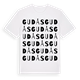 Gudås ordlek t-shirt