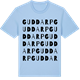 Blue Soul t-shirt med Guddarp ordlek t-shirt