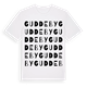 Guddeby ordlek t-shirt