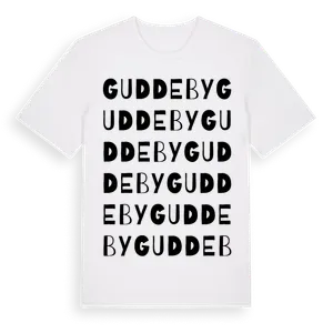 Guddeby ordlek t-shirt – ekologisk bomull t-shirt från Pinshirt