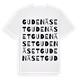 Gudenäset ordlek t-shirt