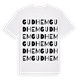 Gudhem ordlek t-shirt