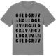 Mid Heather Gray t-shirt med Guldgruvan ordlek t-shirt
