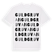 Guldgruvan ordlek t-shirt