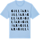 Blue Soul t-shirt med Gullåkra ordlek t-shirt