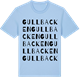 Blue Soul t-shirt med Gullbacken ordlek t-shirt