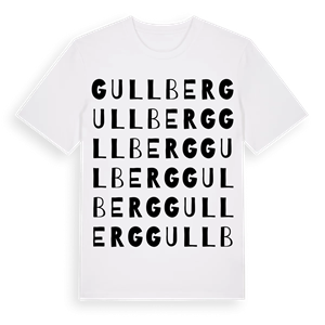 Gullberg ordlek t-shirt – ekologisk bomull t-shirt från Pinshirt