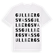 Gullbergsvass ordlek t-shirt