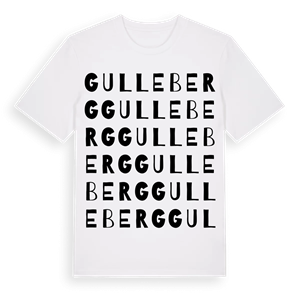 Gulleberg ordlek t-shirt – ekologisk bomull t-shirt från Pinshirt