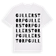 Gullerstorp ordlek t-shirt