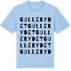 Blue Soul t-shirt med Gullerydet ordlek t-shirt