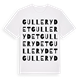 Gullerydet ordlek t-shirt