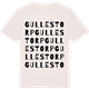 Vintage White t-shirt med Gullestorp ordlek t-shirt