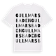 Gullmarsbaden ordlek t-shirt