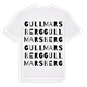 Gullmarsberg ordlek t-shirt