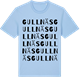 Blue Soul t-shirt med Gullnäs ordlek t-shirt