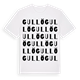 Gullö ordlek t-shirt