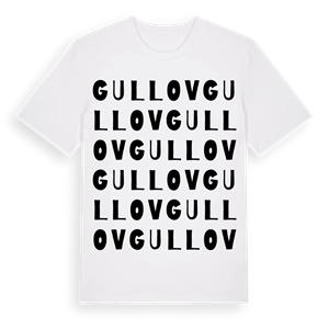 Gullov ordlek t-shirt – ekologisk bomull t-shirt från Pinshirt