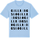 Blue Soul t-shirt med Gullringsbo ordlek t-shirt