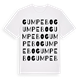 Gumpebo ordlek t-shirt