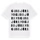 Gunbjörbyn ordlek t-shirt