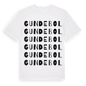 Gundebol ordlek t-shirt – ekologisk bomull t-shirt från Pinshirt