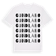 Gundlabo ordlek t-shirt