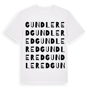 Gundlered ordlek t-shirt – ekologisk bomull t-shirt från Pinshirt