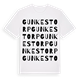 Gunkestorp ordlek t-shirt