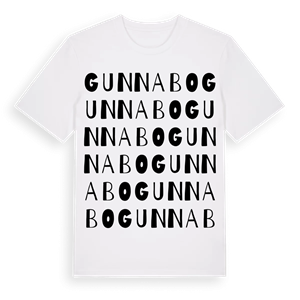 Gunnabo ordlek t-shirt – ekologisk bomull t-shirt från Pinshirt