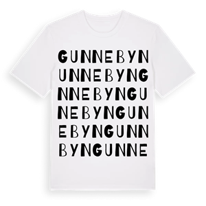 Gunnebyn ordlek t-shirt – ekologisk bomull t-shirt från Pinshirt